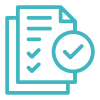 Document attestation service icon for white-label CRM offerings